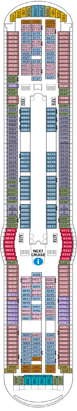 Navigator of the Seas Deck Plans- Royal Caribbean International ...