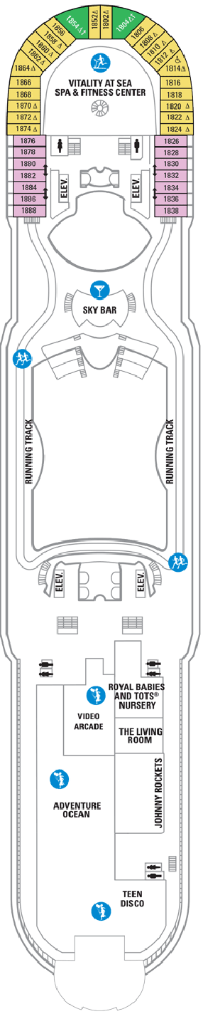 Navigator Of The Seas Deck Plans- Royal Caribbean International ...