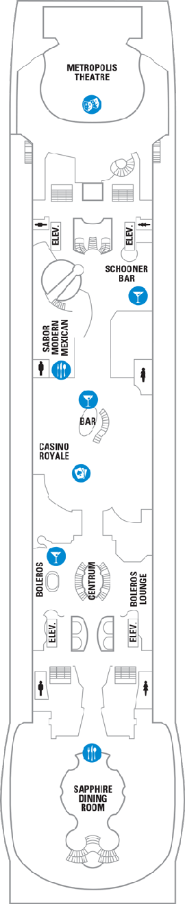 Navigator Of The Seas Deck Plans- Royal Caribbean International ...