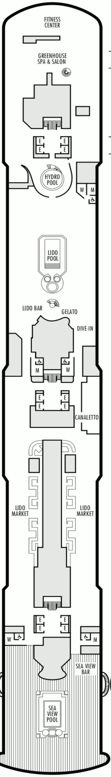 Koningsdam Deck Plans- Holland America Line Koningsdam Cruises: Travel Weekly