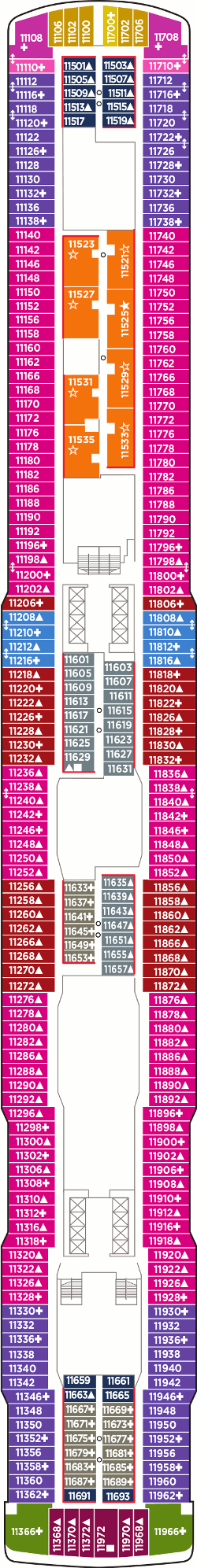 Norwegian Joy Deck Plans- Norwegian Cruise Line Norwegian Joy Cruises | TravelAge West