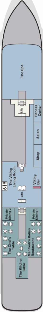 Viking Jupiter Deck Plans- Viking Ocean Cruises Viking Jupiter Cruises | TravelAge West