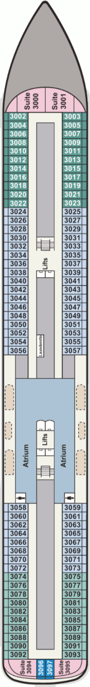 Viking Jupiter Deck Plans- Viking Ocean Cruises Viking Jupiter Cruises