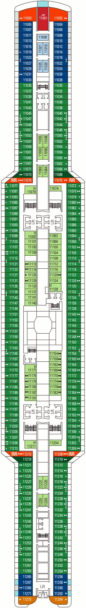 Msc Seaview Deck Plans- Msc Cruises Msc Seaview Cruises 