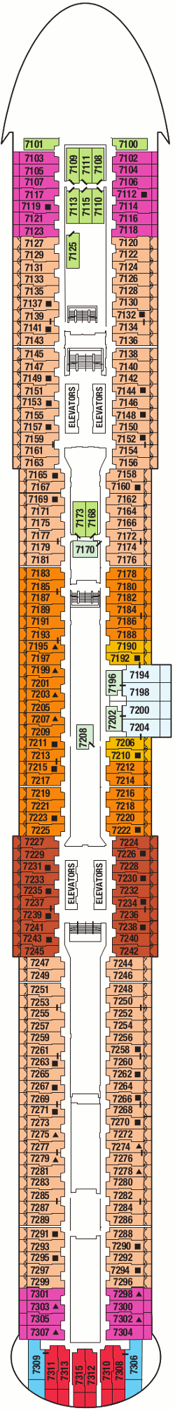 Celebrity Edge Deck Plans- Celebrity Cruises Celebrity Edge Cruises ...