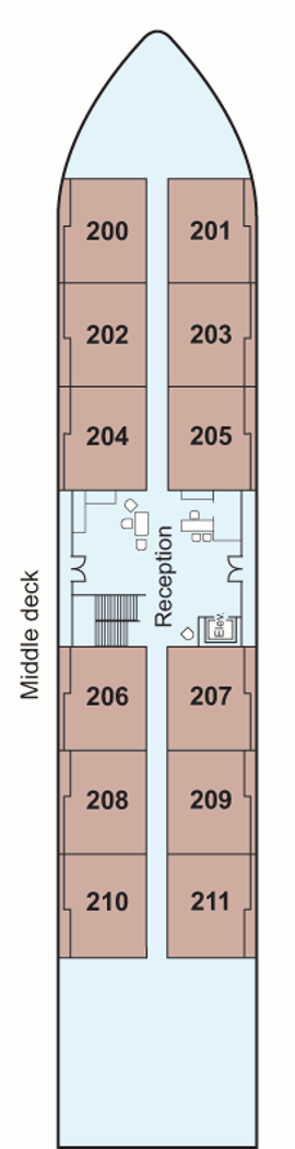 Viking Ra Deck Plans- Viking River Cruises Viking Ra Cruises