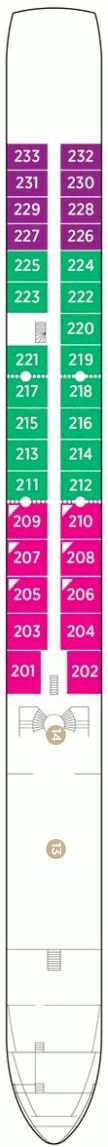 AmaMora Deck Plans- AmaWaterways AmaMora Cruises | TravelAge West