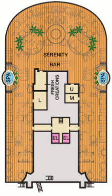 carnival panorama cruise deck plans line serenity