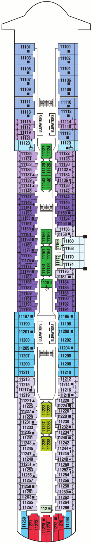 Celebrity Apex Deck Plans- Celebrity Cruises Celebrity Apex Cruises ...