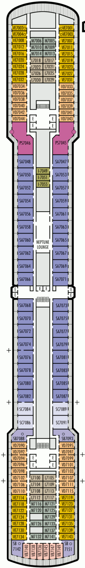 Zuiderdam Deck Plans- Holland America Line Zuiderdam Cruises: Travel Weekly