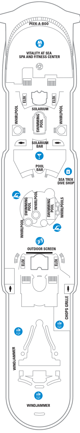 Explorer of the Seas Deck Plans- Royal Caribbean International Explorer ...