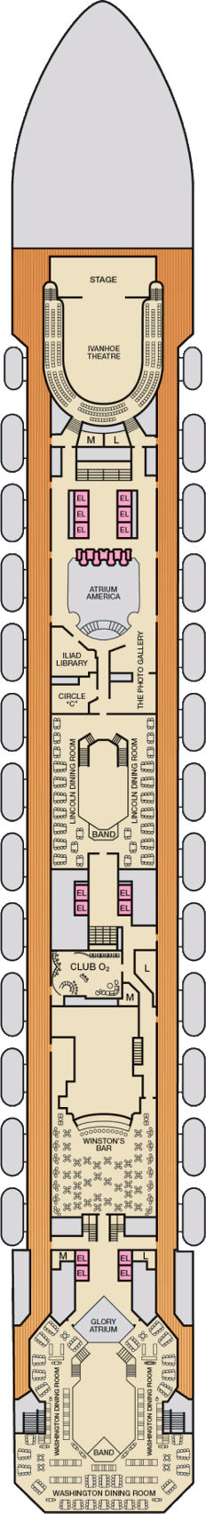 Carnival Valor Deck Plans- Carnival Cruise Line Carnival Valor Cruises ...