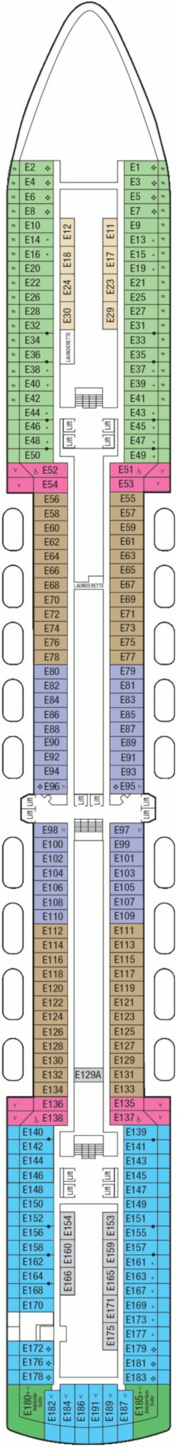 Arcadia Deck Plans- P&O Cruises Arcadia Cruises: Travel Weekly