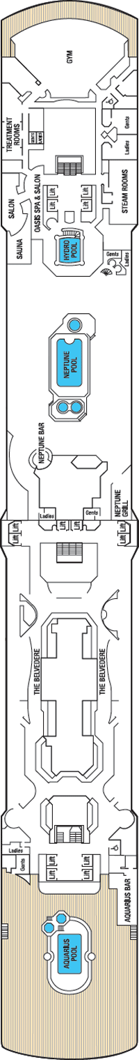 Arcadia Deck Plans- P&O Cruises Arcadia Cruises: Travel Weekly