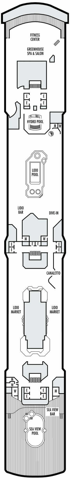 Noordam Lido Deck Noordam Lido Deck