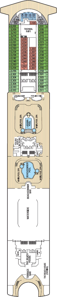 Ventura Deck Plans- P&O Cruises Ventura Cruises: Travel Weekly