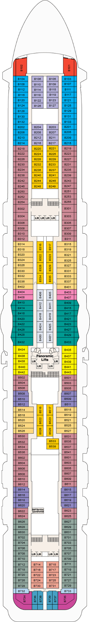 Royal Princess Deck Plans- Princess Cruises Royal Princess Cruises ...