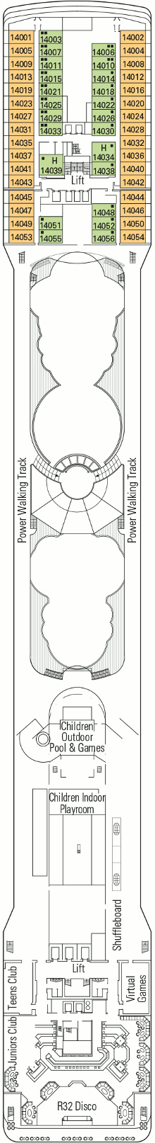 MSC Orchestra Deck Plans- MSC Cruises MSC Orchestra Cruises: Travel Weekly