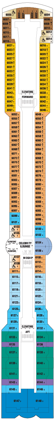 Celebrity Summit Deck Plans- Celebrity Cruises Celebrity ...