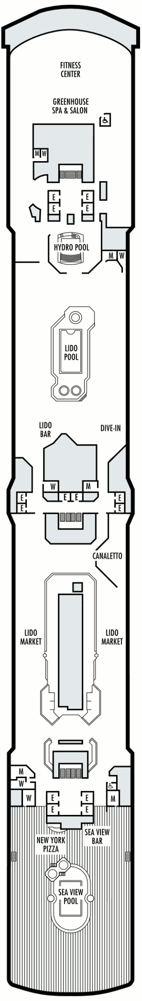 Nieuw Amsterdam Lido Deck Nieuw Amsterdam Lido Deck