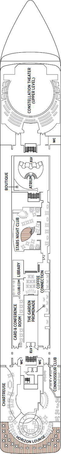 Seven Seas Mariner Deck Plans- Regent Seven Seas Cruises Seven Seas Mariner Cruises: Travel Weekly