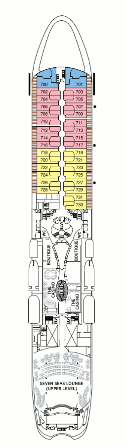 Seven Seas Navigator Deck Plans- Regent Seven Seas Cruises Seven Seas