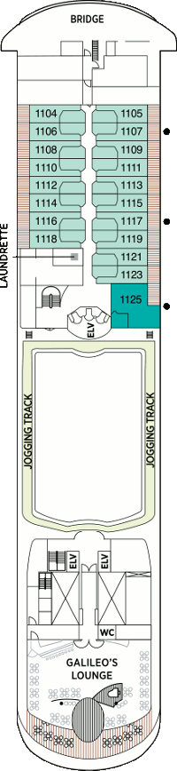 Seven Seas Navigator Deck Eleven Seven Seas Navigator Deck Eleven