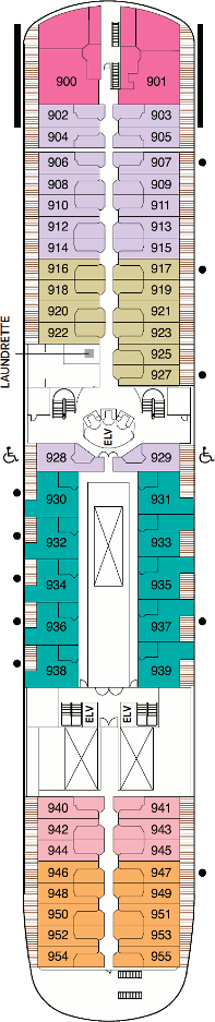 Seven Seas Navigator Deck Plans- Regent Seven Seas Cruises Seven Seas ...