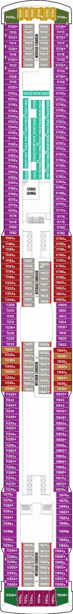 Norwegian Breakaway Deck Plans- Norwegian Cruise Line Norwegian ...