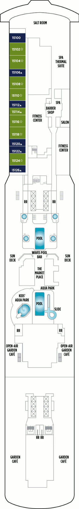 norwegian cruise breakaway deck plan