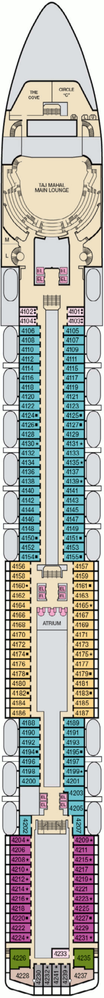 carnival cruise pride deck plans